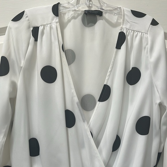 Zara polka dot bodysuit in a size small. - Picture 2 of 4
